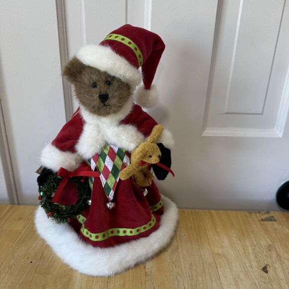 Boyd’s Bears Holly With Lil Jolly Tree Topper & Annie Hollybell Plush 13” W/Tags - Picture 5 of 12